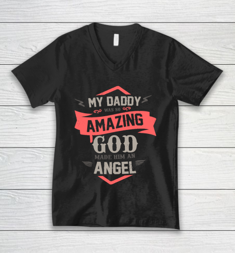 Father's Day Funny Gift Ideas Apparel  Amazing Daddy T Shirt V-Neck T-Shirt