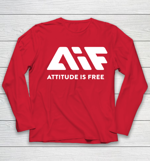 Attitude Is Free Youth Long Sleeve 8