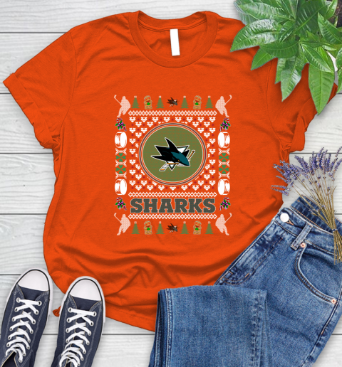 San Jose Sharks Merry Christmas NHL Hockey Loyal Fan Ugly Shirt 88