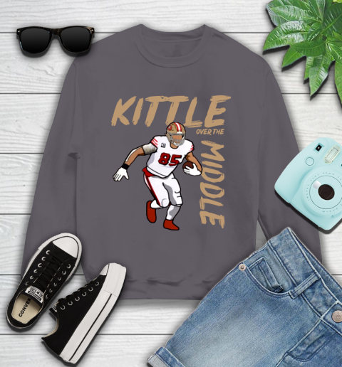 George Kittle Kittle Over the Middle San Francisco Shirt 117