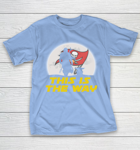 Tampa Bay Buccaneers NFL Football Star Wars Yoda And Mandalorian This Is The Way T-Shirt 10