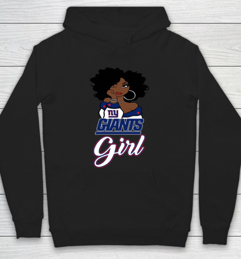New York Giants Girl NFL Hoodie 2