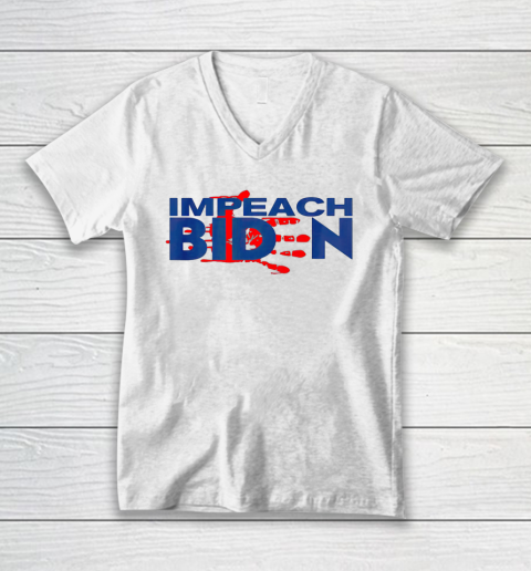 Anti Impeach Joe Biden V-Neck T-Shirt