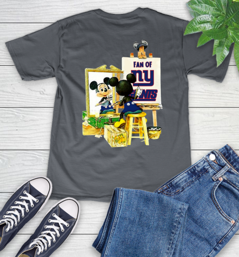 NFL Football New York Giants Mickey Drawing Shirt 49