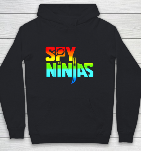 Spy Gaming Ninja Game Boys Girls Kids Cute Ninja Youth Hoodie