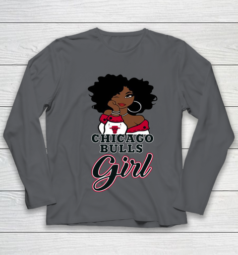 Chicago Bulls Girl NBA Youth Long Sleeve 8