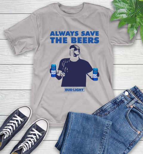 Always Save The Bees Beers Bud Light Jeff Adams Beers Over Baseball T-Shirt 12