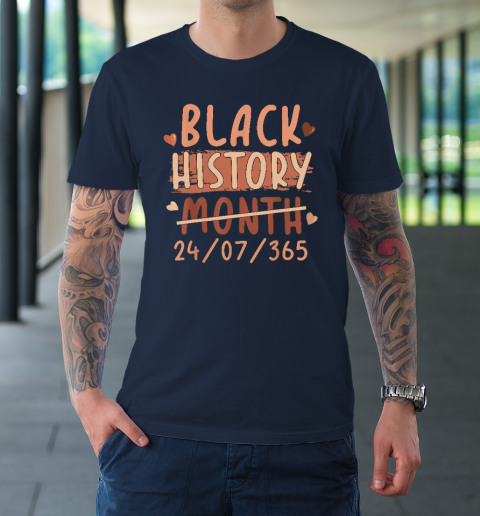 Black History Month Afro Melanin Black Women Afro American T-Shirt 2
