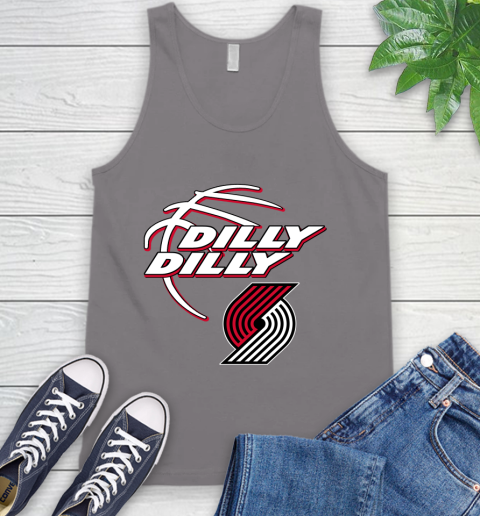 NBA Portland Trail Blazers Dilly Dilly Basketball Sports Tank Top 7