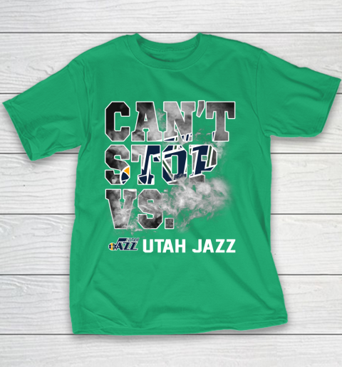 NBA Utah Jazz Basketball Can't Stop Vs Youth T-Shirt 3
