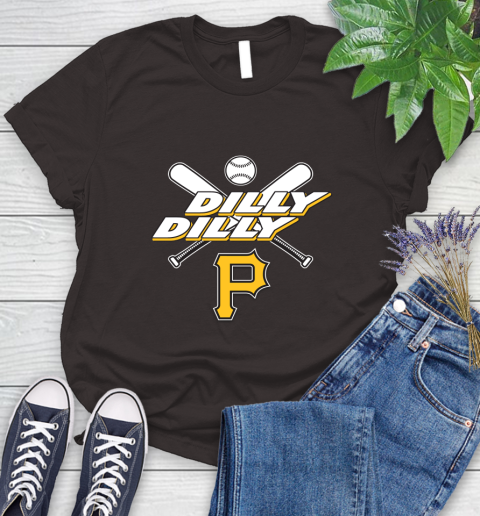 MLB Pittsburgh Pirates Dilly Dilly Baseball Sports Women's T-Shirt 8