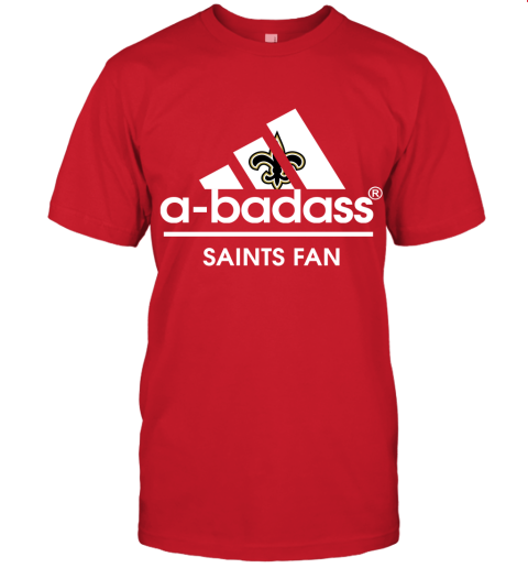 0sci a badass new orleans saints mashup adidas nfl jersey t shirt 60 front red