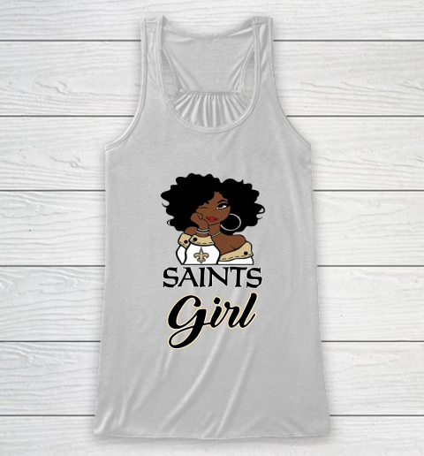 New Orleans Saints Girl NFL Racerback Tank 2