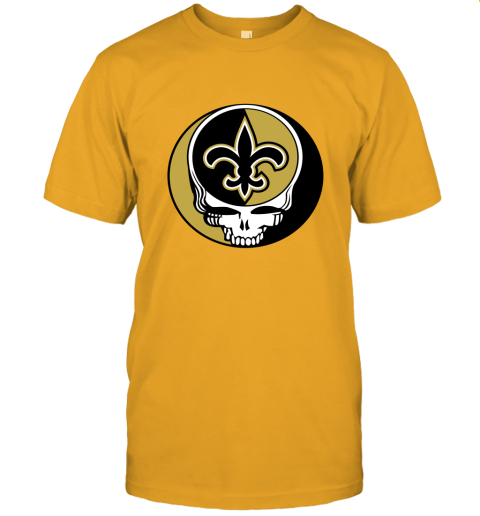 NFL Team New Orleans Saints x Grateful Dead Unisex Jersey Tee