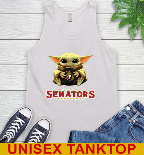NHL Hockey Ottawa Senators Star Wars Baby Yoda Shirt 70
