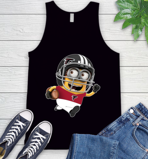 NFL Atlanta Falcons Minions Disney Football Sports Tank Top 2