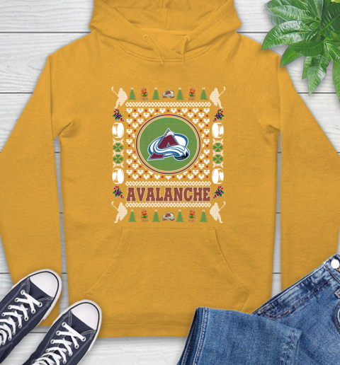 Colorado Avalanche Merry Christmas NHL Hockey Loyal Fan Ugly Shirt 14