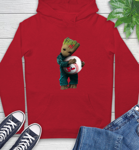 MLB Groot Guardians Of The Galaxy Baseball Sports Cleveland Indians Hoodie 10