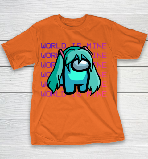 Among Us Shirt Hatsune Miku Imposter Youth T-Shirt 4