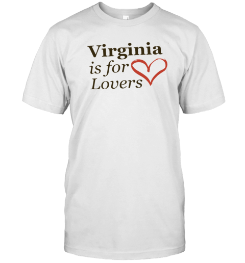 Black Logo Virginia Is for Lover T-Shirt
