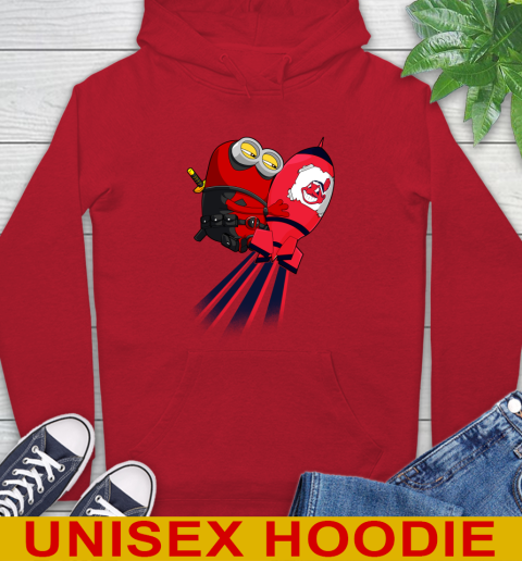 MLB Baseball Cleveland Indians Deadpool Minion Marvel Shirt Hoodie 10