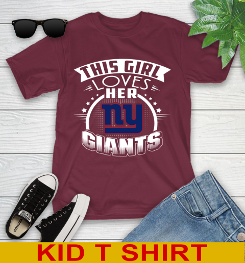 New York Giants NFL Football This Girl Loves Her Team 101