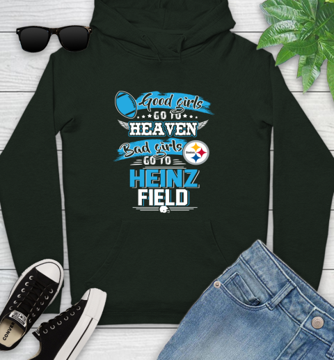 Pittsburgh Steelers NFL Bad Girls Go To Heinz Field Shirt Youth Hoodie 14