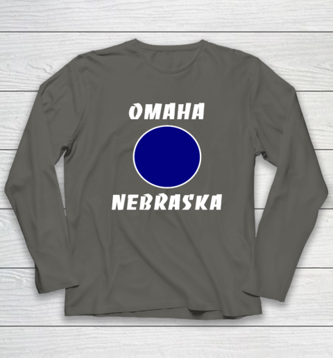 Nebraska Blue Dot Democratic 2nd District Omaha Long Sleeve T-Shirt 4
