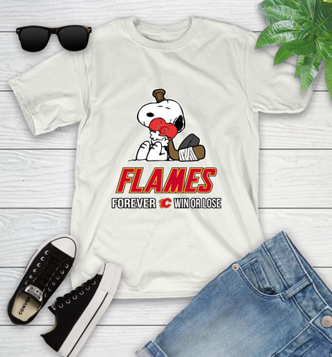 NHL The Peanuts Movie Snoopy Forever Win Or Lose Hockey Calgary Flames 103
