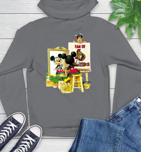 NHL Hockey Ottawa Senators Mickey Drawing Shirt 19