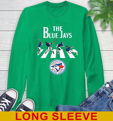 MLB Baseball Toronto Blue Jays The Beatles Rock Band Shirt Long Sleeve T-Shirt 8