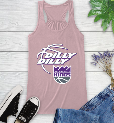 NBA Sacramento Kings Dilly Dilly Basketball Sports Racerback Tank 11