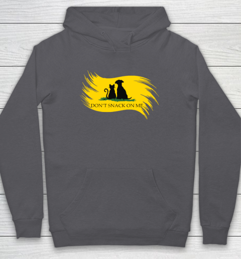 Don't Snack on Me Funny Cats Dogs, Pet Hoodie 4
