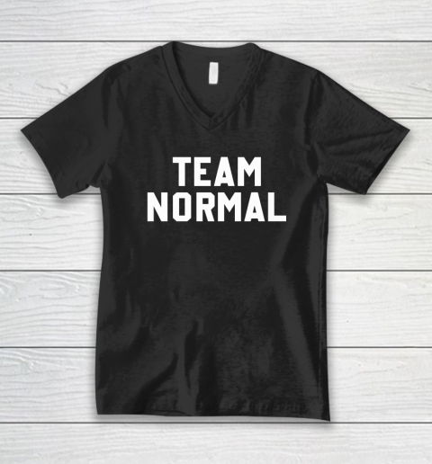 Team Normal Tshirt V-Neck T-Shirt