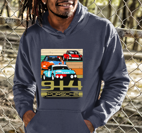 The 944 Porsche Vintage Hoodie rtsa the 944 porsche vintage hoodie 23 front navy