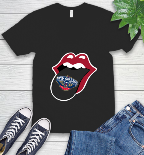New Orleans Pelicans NBA Basketball Lips I Root For My Team Adoring Fan 50