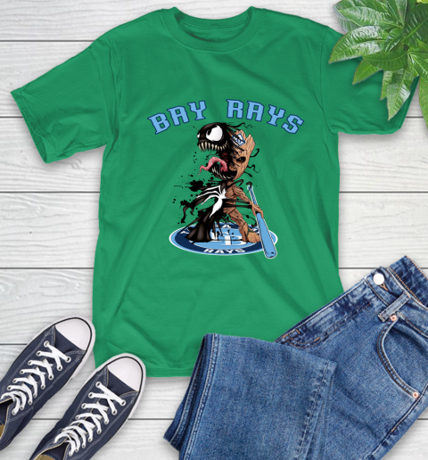 MLB Tampa Bay Rays Baseball Venom Groot Guardians Of The Galaxy T-Shirt 7