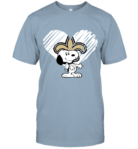 4mge i love snoopy new orleans saints in my heart nfl jersey t shirt 60 front light blue
