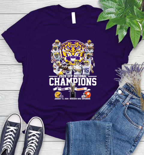 LSU Tigers 2020 Cfp National Champions Shirt 85