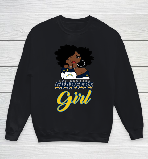 Los Angeles Chargers Girl NFL Youth Sweatshirt