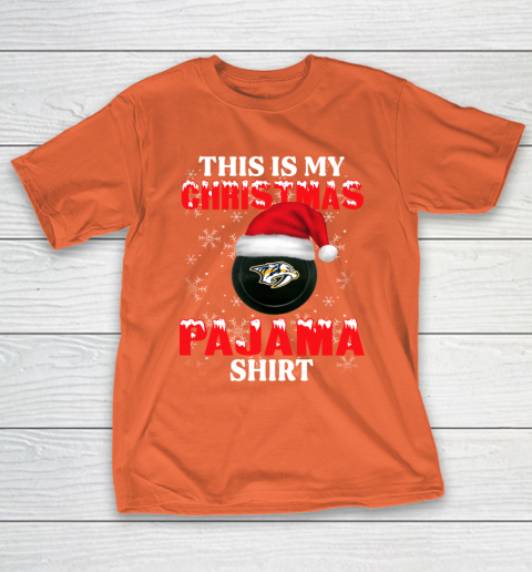 Nashville Predators This Is My Christmas Pajama Shirt NHL T-Shirt 4