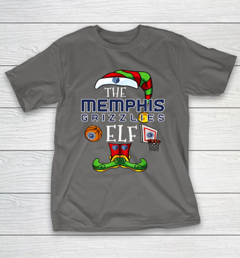 Memphis Grizzlies Christmas ELF Funny NBA T-Shirt 8