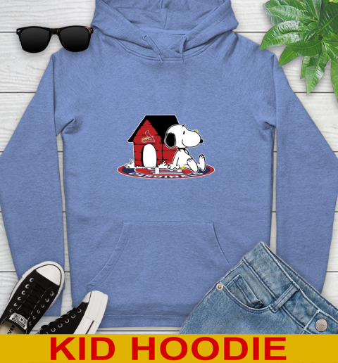 MLB Baseball St.Louis Cardinals Snoopy The Peanuts Movie Shirt Youth Hoodie 12