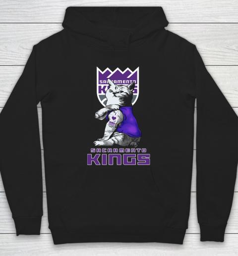 NBA Basketball My Cat Loves Sacramento Kings Hoodie