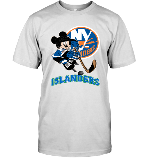 NHL New York Islanders Mickey Mouse Disney Hockey T Shirt