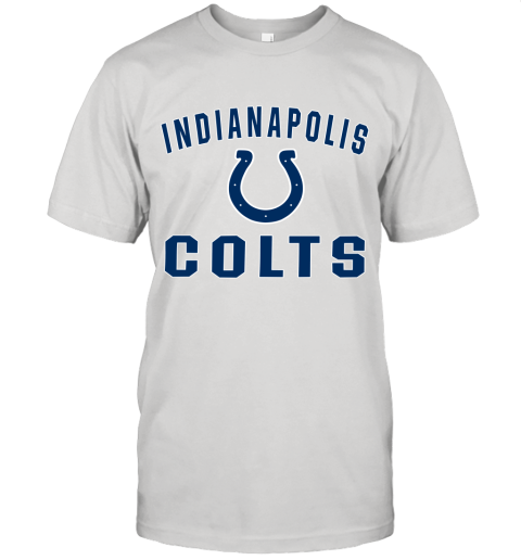 Indianapolis Colts NFL Line Gray Victory Unisex Jersey Tee