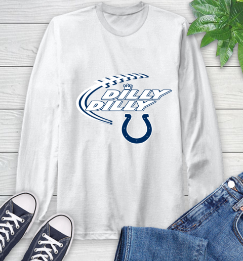 NFL Indianapolis Colts Dilly Dilly Football Sports Long Sleeve T-Shirt