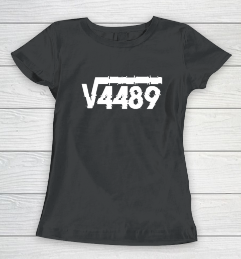 Square Root 67 Year Old Gift Funny Teacher 67th Birthday Women's T-Shirt