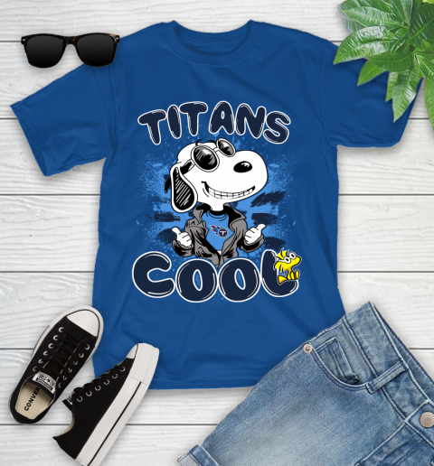 NFL Football Tennessee Titans Cool Snoopy Shirt Youth T-Shirt 10