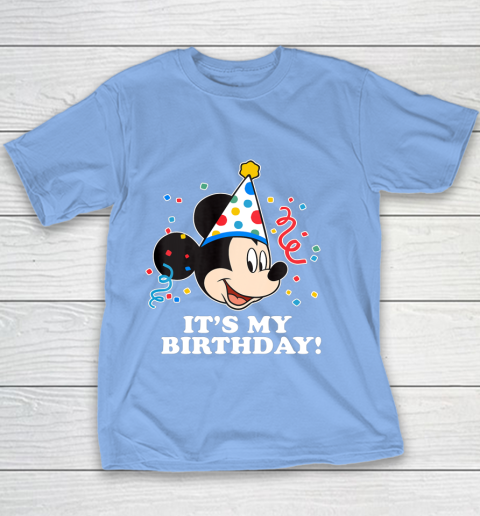 Disney Mickey Mouse Its My Birthday Youth T-Shirt 8